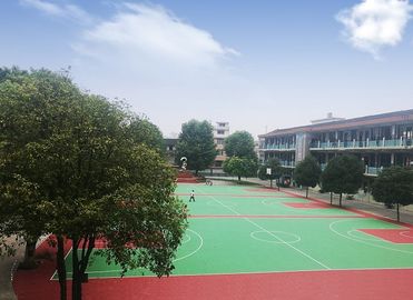 الصين تخفيض الصوت وحدات كرة السلة الأرضيات القابلة لإعادة التدوير تصميم نمط الشعبية مصنع
